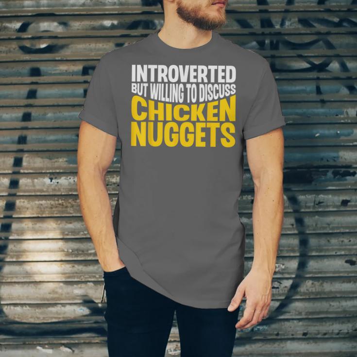 Introvert Antisocial Chicken Nugget Lover Foodie Unisex Jersey T-Shirt Introvert Antisocial Chicken Nugget Lover Foodie Unisex Jersey T-Shirt