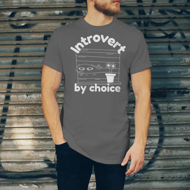 Introvert By Choice Unisex Jersey T-Shirt Introvert By Choice Unisex Jersey T-Shirt