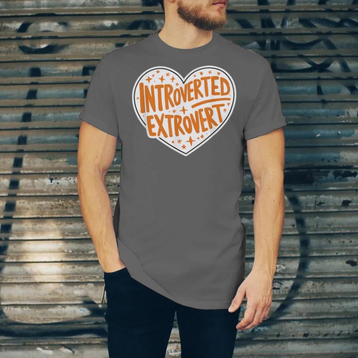 Introverted Extrovert People Hater Calm Peace Lover Unisex Jersey T-Shirt Introverted Extrovert People Hater Calm Peace Lover Unisex Jersey T-Shirt