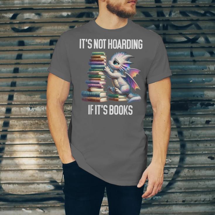 It's Not Hoarding If It's Books ShirtDragon Reading Book Unisex Jersey T-Shirt It's Not Hoarding If It's Books ShirtDragon Reading Book Unisex Jersey T-Shirt