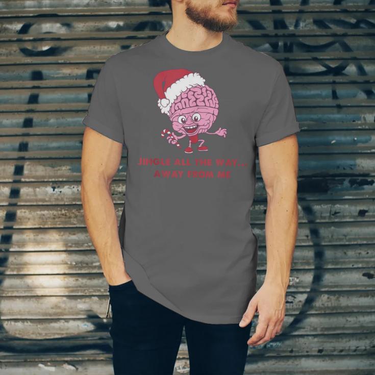 Jingle All The Way Away From Me This Christmas For Introvert Unisex Jersey T-Shirt Jingle All The Way Away From Me This Christmas For Introvert Unisex Jersey T-Shirt