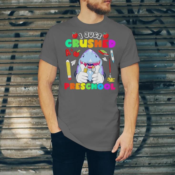 I Just Crushed Preschool Pre-K Preschoolers Graduation Unisex Jersey T-Shirt