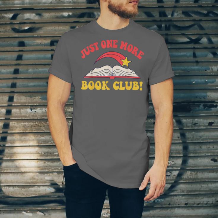 Just One More Book Club Bookish Hippie Unisex Jersey T-Shirt Just One More Book Club Bookish Hippie Unisex Jersey T-Shirt