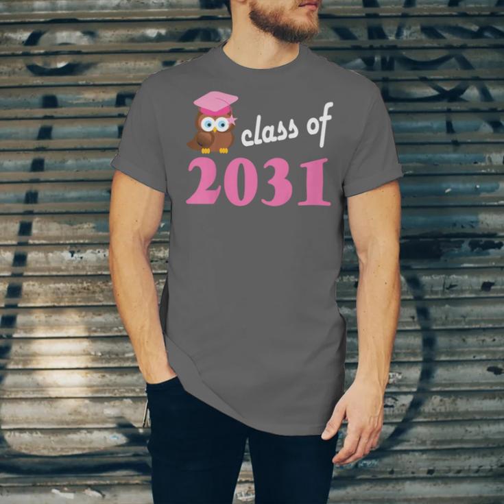 Kids Class Of 2031 Back To School Graduation T-Shirt Unisex Jersey T-Shirt