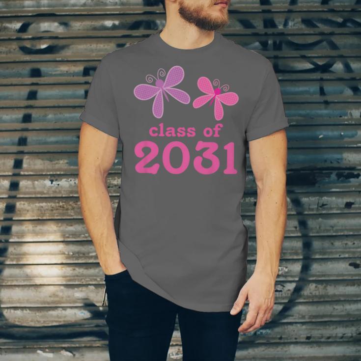 Kids Class Of 2031 Kindergarten Girls Graduation T-Shirt Unisex Jersey T-Shirt