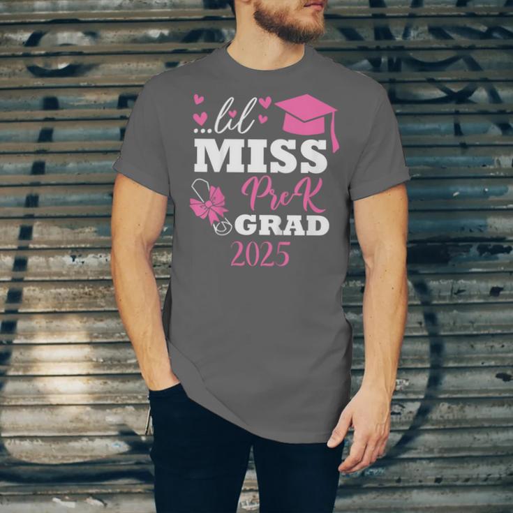 Kids Little Miss Pre-K Grad Preschool Prek Graduation 2025 Unisex Jersey T-Shirt