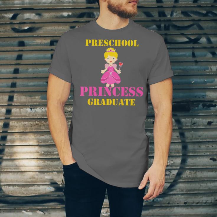 Kids Princess Graduate Prek Preschool Graduation Tshirt For Girls Unisex Jersey T-Shirt