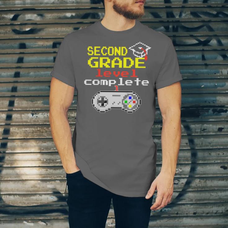 Kids Second Grade Graduation Video Game Shirt Unisex Jersey T-Shirt