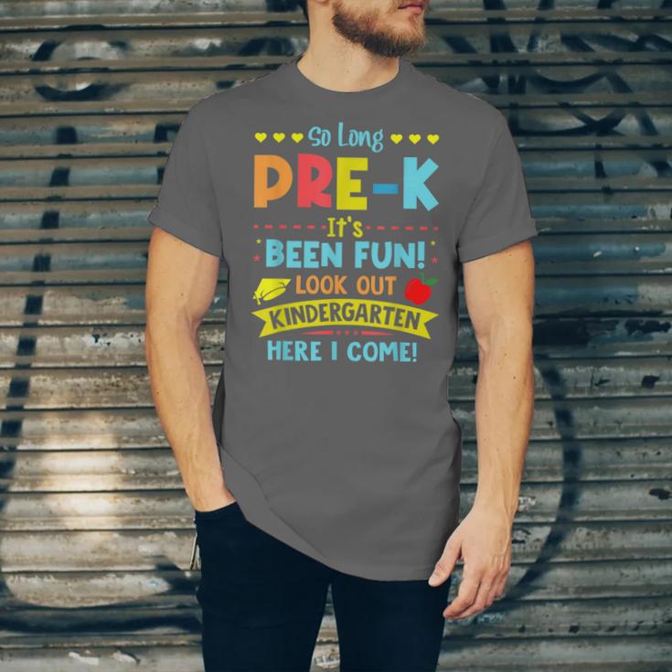 Kids So Long PRE-K It's Been Fun Graduation Unisex Jersey T-Shirt