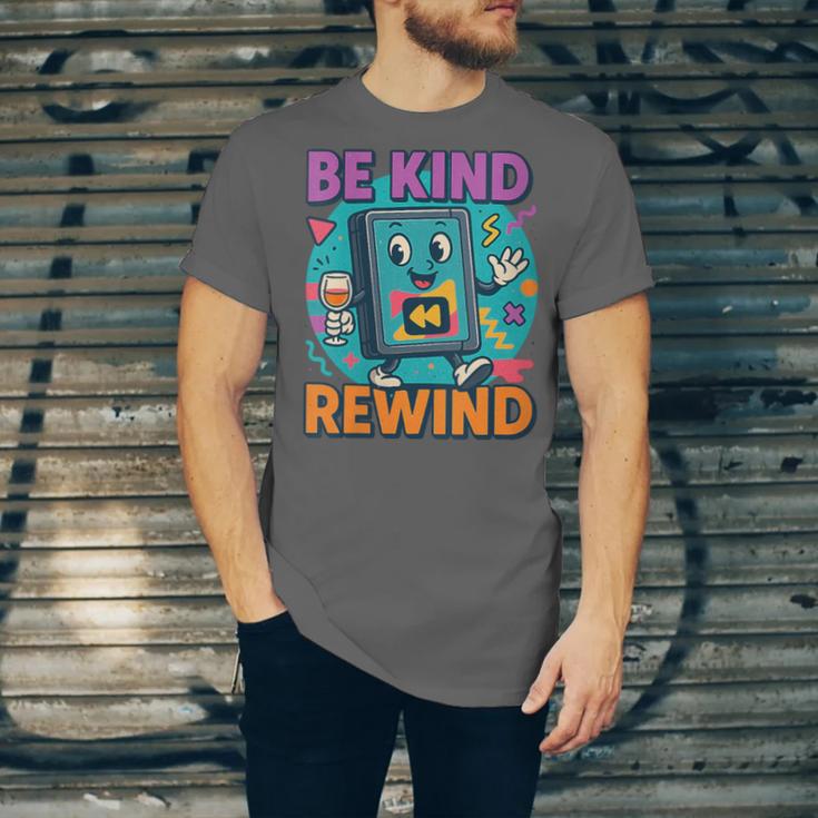 Be Kind Rewind 90s VHS Nostalgia Retro Unisex Jersey T-Shirt