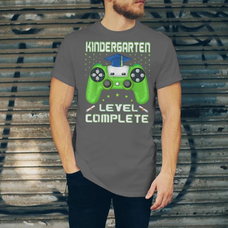 Kindergarten Graduation Level Complete Gamer Class 2024 Kids Unisex Jersey T-Shirt