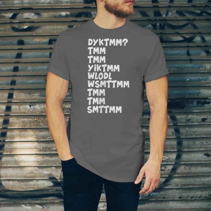 Do You Know The Muffin Man DYKTMM Nostalgia Quote Unisex Jersey T-Shirt