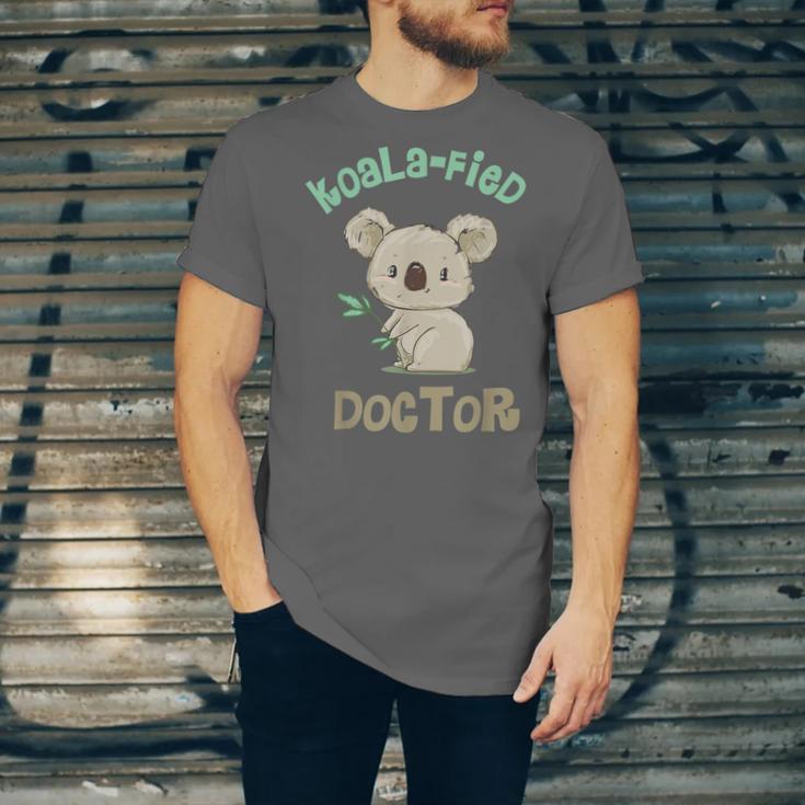 Koala Doctor Shirt Med Student Graduation Idea Unisex Jersey T-Shirt