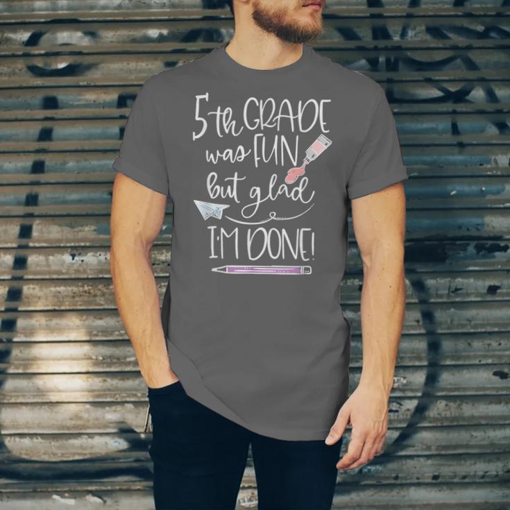 Last Day Of School 5th Grade 2018 Graduation Shirt Tee Unisex Jersey T-Shirt