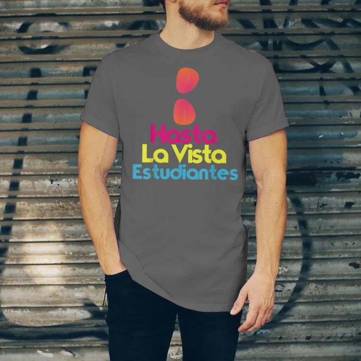 Last Day Of School Spanish Teacher Graduation T-Shirt For Men Women Kids Unisex Jersey T-Shirt