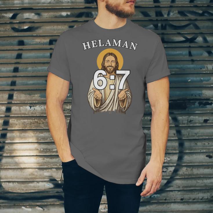 LDS Book Of Mormon Meme Helaman 6 Unisex Jersey T-Shirt LDS Book Of Mormon Meme Helaman 6 Unisex Jersey T-Shirt