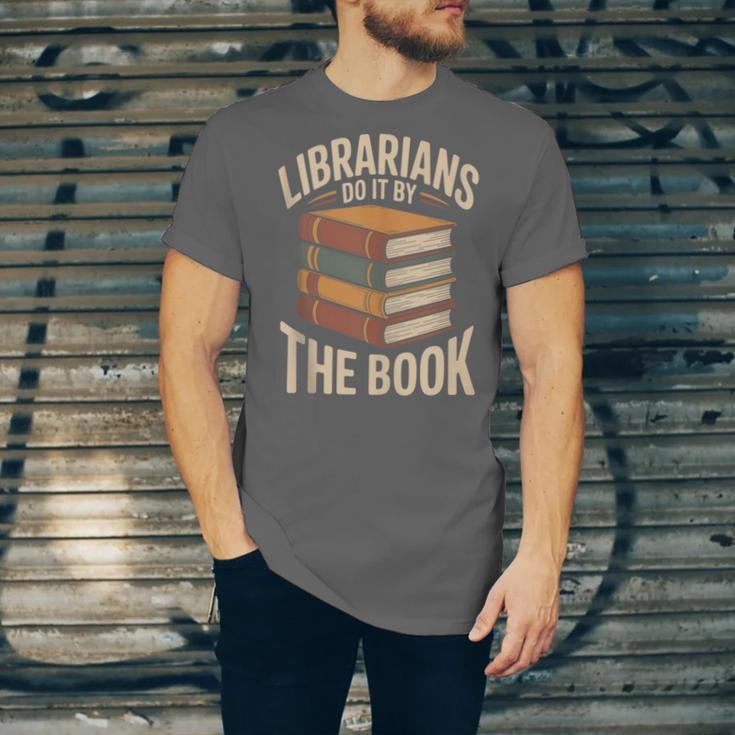 Librarians Do It By The Book Librarian Unisex Jersey T-Shirt