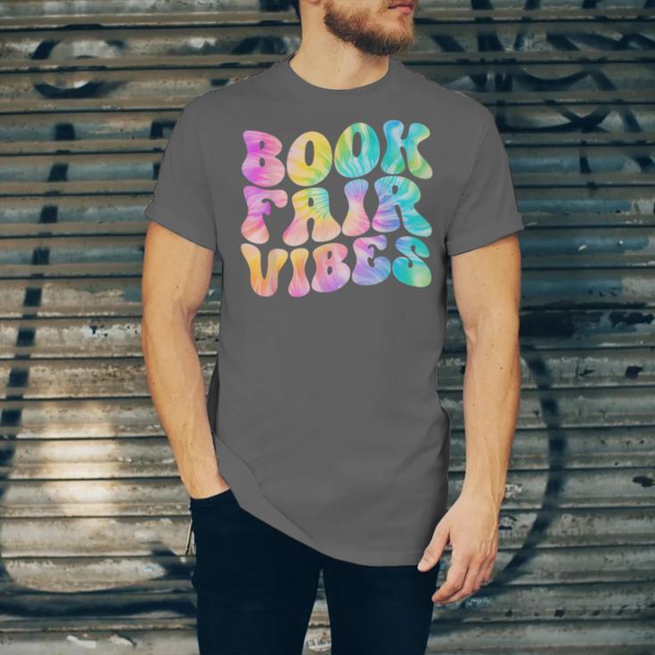 Library Book Fair Vibe Tie Dye School Reading Nostalgic Unisex Jersey T-Shirt Library Book Fair Vibe Tie Dye School Reading Nostalgic Unisex Jersey T-Shirt