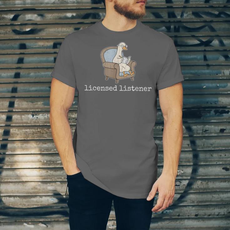 Licensed Listener Goose School Graduation Unisex Jersey T-Shirt
