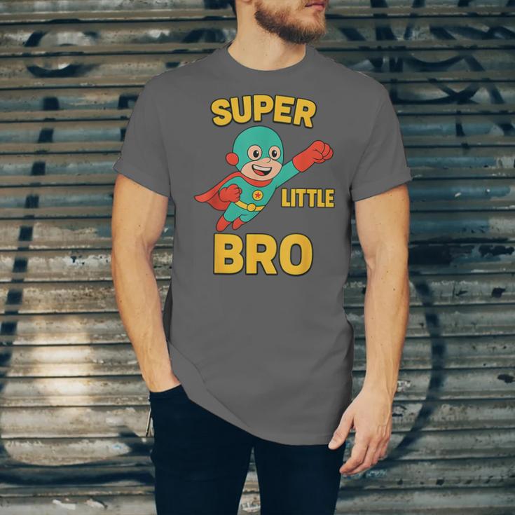 Little Cute Superhero Brother Comic Book Baby Bro Unisex Jersey T-Shirt