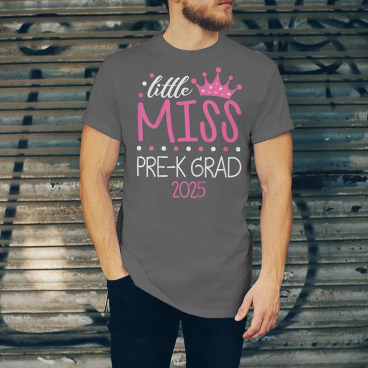 Little Miss Pre-K Grad Preschool Prek Graduation 2025 Unisex Jersey T-Shirt