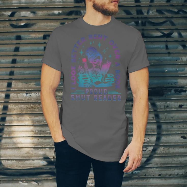 I Look Better Bent Over A Book Smut Reader Bookish Unisex Jersey T-Shirt