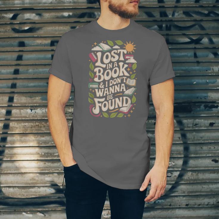 LOST IN A BOOK And I DONT WANNA BE FOUND Unisex Jersey T-Shirt