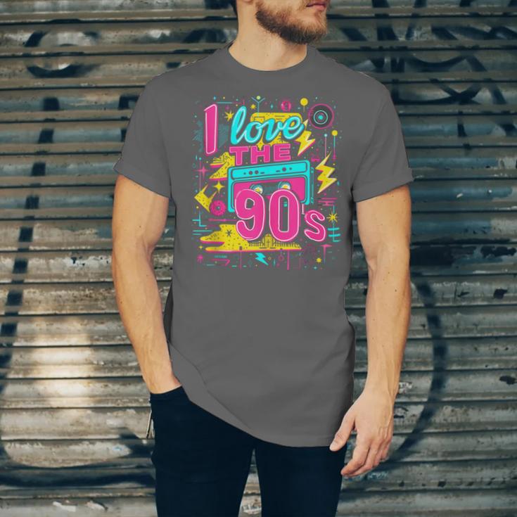 I Love The 90'S 90s Nostalgia Unisex Jersey T-Shirt I Love The 90'S 90s Nostalgia Unisex Jersey T-Shirt