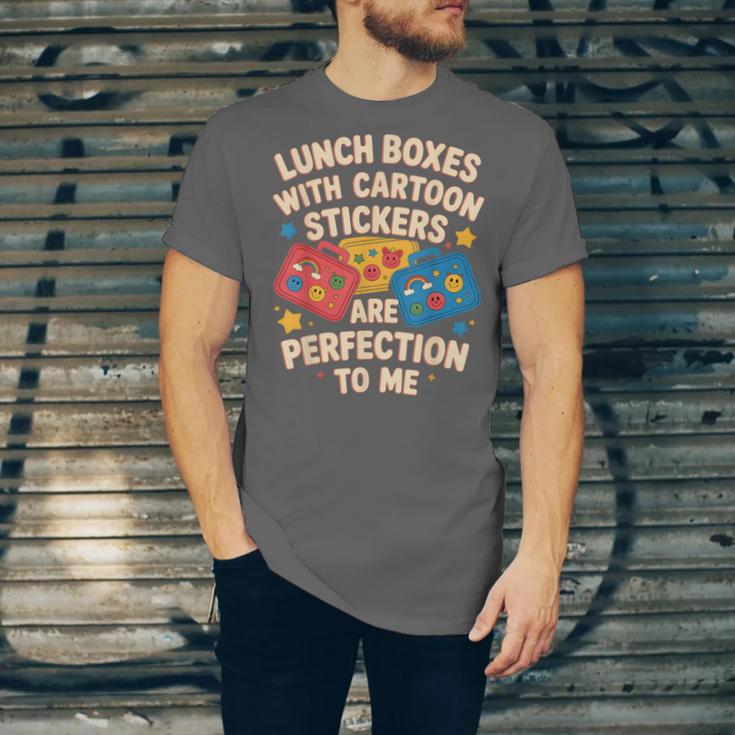 Lunch Boxes With Stickers Lunch Box Nostalgia Retro Unisex Jersey T-Shirt Lunch Boxes With Stickers Lunch Box Nostalgia Retro Unisex Jersey T-Shirt