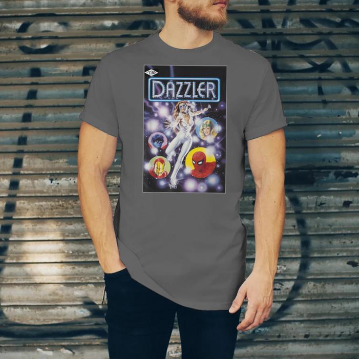 Marvel Universe Classic Dazzler Light Power Comic Book Cover Unisex Jersey T-Shirt