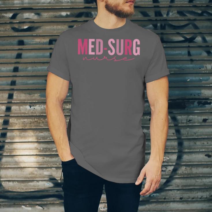 Med Surg Nurse Appreciation Nursing School Graduation Women Unisex Jersey T-Shirt