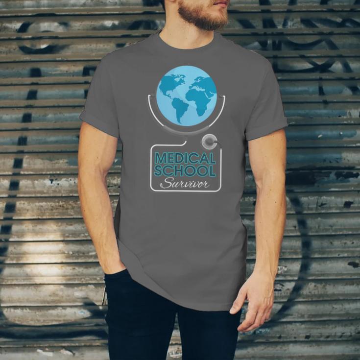 Medical School Survivor Med Graduation Unisex Jersey T-Shirt