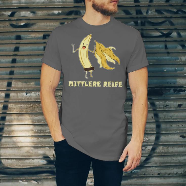 Medium Mature Banana Banana Real School Graduation Celebrations Unisex Jersey T-Shirt