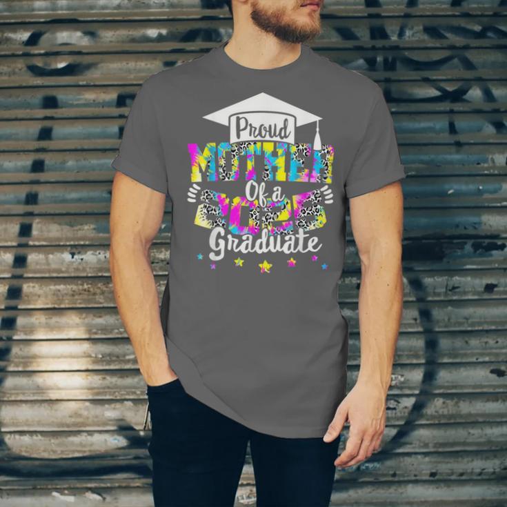 Mother Of a 2025 Graduate Tie Dye Class Senior Graduation 25 Unisex Jersey T-Shirt