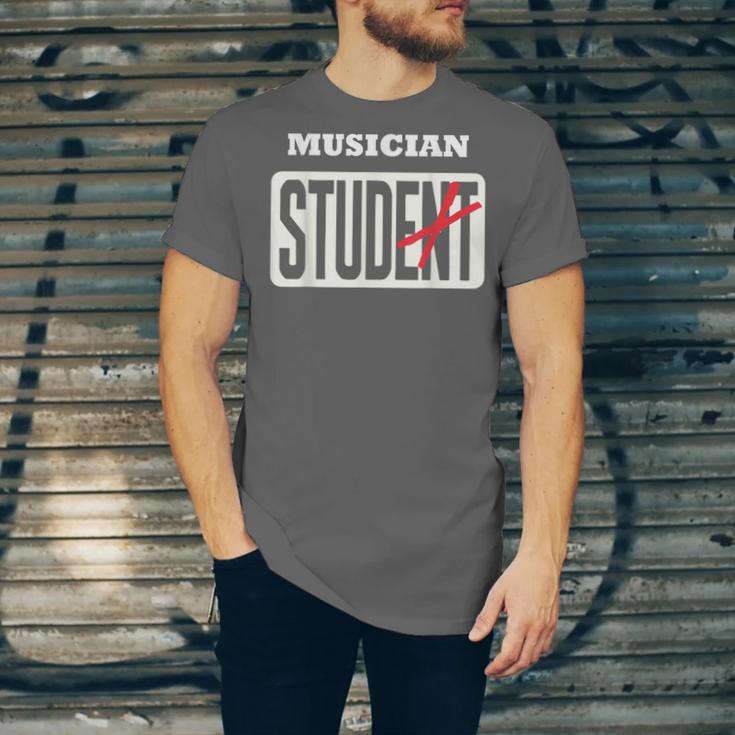 MUSICIAN Student Shirt Graduation MUSICIAN Stud Unisex Jersey T-Shirt