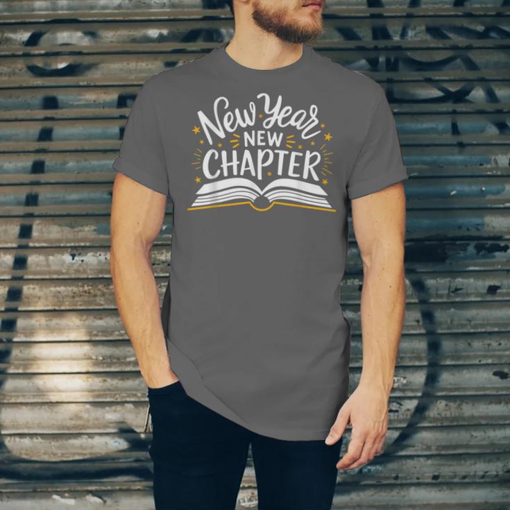 New Year New Chapter Happy New Year 2025 Book Unisex Jersey T-Shirt New Year New Chapter Happy New Year 2025 Book Unisex Jersey T-Shirt