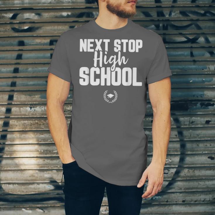 Next Stop High School Graduation T-Shirt Unisex Jersey T-Shirt