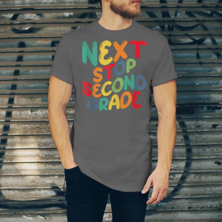Next Stop Second Grade 1st Grade Graduation Day Kids Unisex Jersey T-Shirt