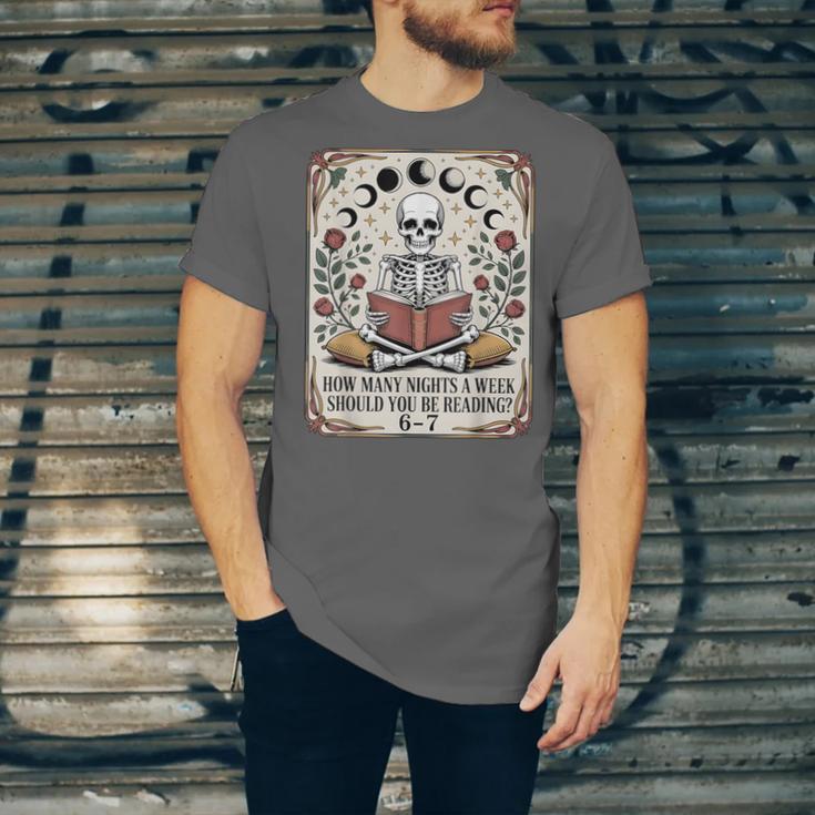 How Many Nights Reading Meme 6 7 Book Lover Unisex Jersey T-Shirt How Many Nights Reading Meme 6 7 Book Lover Unisex Jersey T-Shirt
