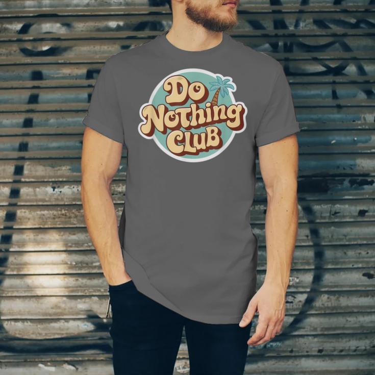 Do Nothing Club Lazy Introvert Gen Y Millennials Unisex Jersey T-Shirt Do Nothing Club Lazy Introvert Gen Y Millennials Unisex Jersey T-Shirt