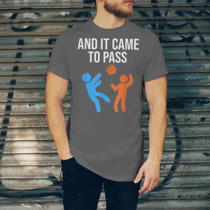 And It Came To Pass Book Of Mormon LDS Missionary Unisex Jersey T-Shirt And It Came To Pass Book Of Mormon LDS Missionary Unisex Jersey T-Shirt