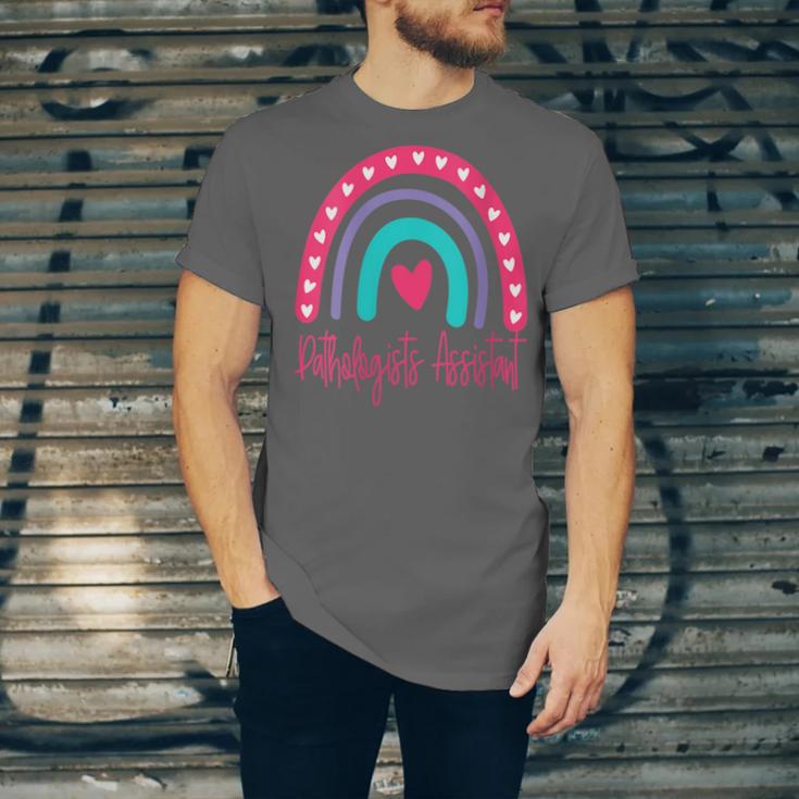 Pathologists' Assistant Graduation 2023 Boho Rainbow Unisex Jersey T-Shirt