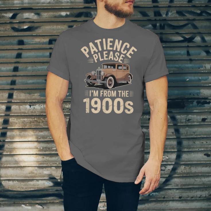 Patience Please I'm From The 1900s Old Car Unisex Jersey T-Shirt