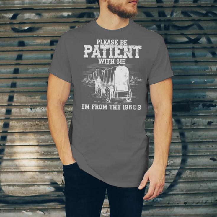 Patient With Me I'm From The 1900s Oregon Vintage Unisex Jersey T-Shirt