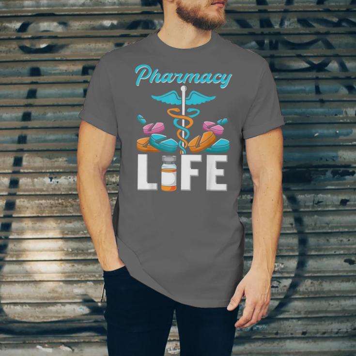 Pharmacy Life Pharmacist Chemist Student PharmD Graduation Unisex Jersey T-Shirt
