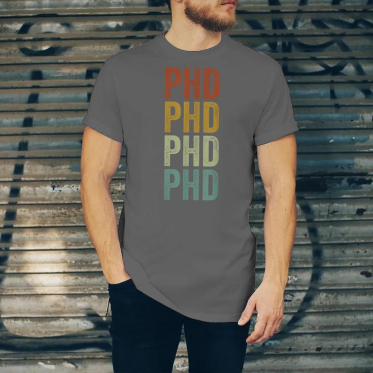 PHD Graduation Doctorate Unisex Jersey T-Shirt
