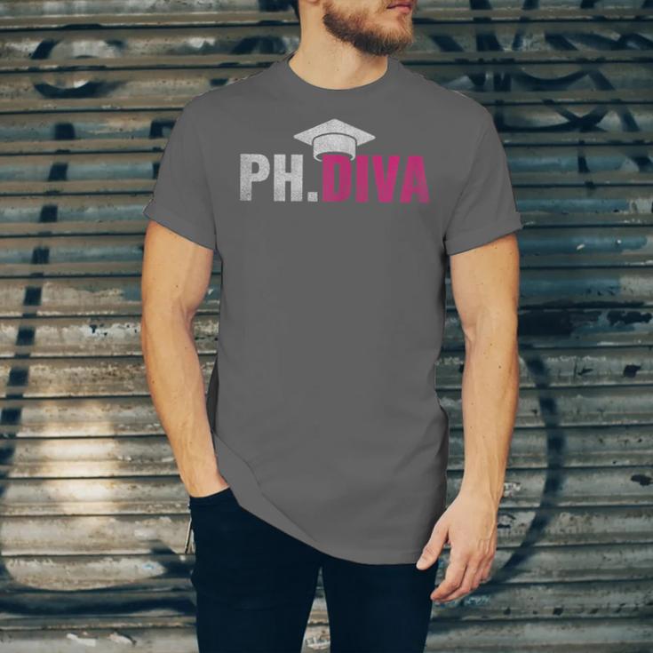 PhDiva PHD Student Graduation Degree Med Law School Unisex Jersey T-Shirt