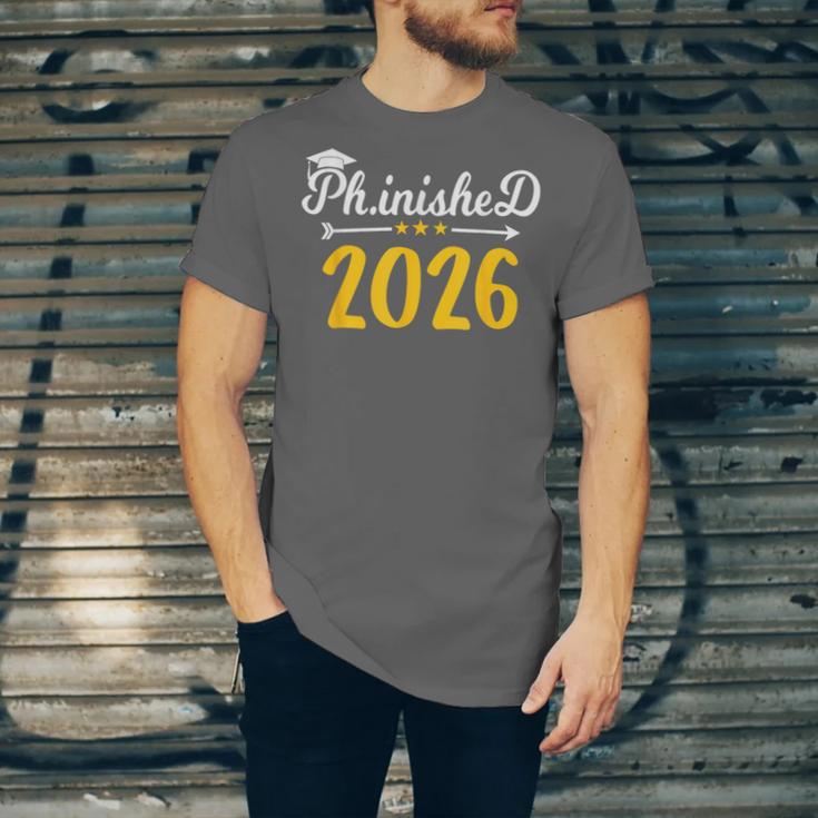 Phinally Done 2026 Doctorate PhD PhD Graduation 2026 Unisex Jersey T-Shirt