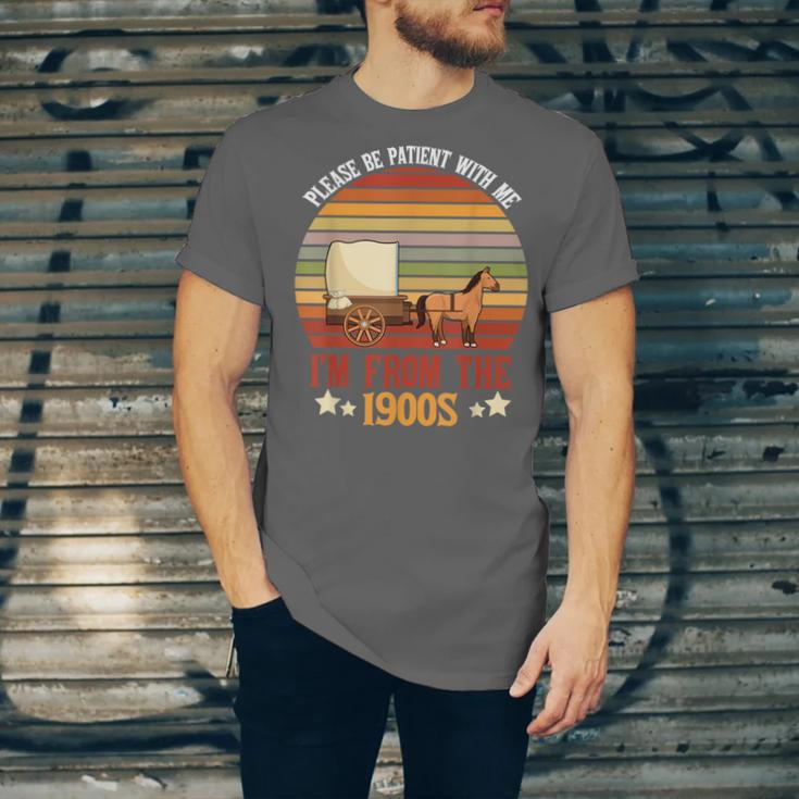 Please Be Patient With Me I'm From The 1900s Cool Dad Unisex Jersey T-Shirt Please Be Patient With Me I'm From The 1900s Cool Dad Unisex Jersey T-Shirt