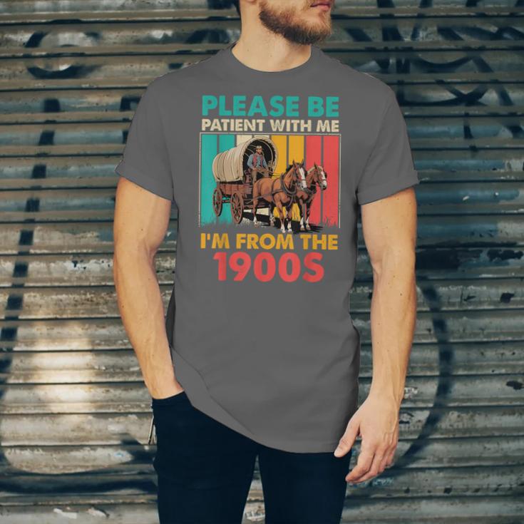 Please Be Patient I'm From The 1900s Dad Fathers Day Unisex Jersey T-Shirt Please Be Patient I'm From The 1900s Dad Fathers Day Unisex Jersey T-Shirt